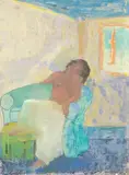 Rêve d'amour by Paolo Salvati, 1972, Aquarelle sur papier, sold Nov 2025