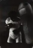 Boxeur, La Havane, Cuba. Circa 1958 by Jesse A. Fernández, Tirage argentique d’époque, réalisé par le photographe, sous passe-partout et encadré, sold Nov 2025