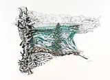 Où deux ours sont chassés by Jean Paul Riopelle, 1985, Lithographie en couleurs sur papier Arches, sold Dec 2025