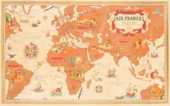 Air France- Nova et Vetera by Lucien Boucher, Affiche lithographique, sold Jun 2020