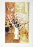 Bouquet de fleurs by Le Pho, Lithographie éditée par la Galerie Romanet, sold Oct 2019