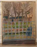 Vue d'un jardin by Gabriel Fournier, Toile signée en bas à droite, sold Mar 2026
