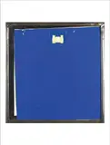 Faux carré bleu by Pierre Buraglio, 1984, Collage et peinture, sold Nov 2021