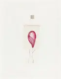 Untitled by James Brown, 1994, Collage, crayon et aquarelle sur papier, sold Jul 2000