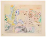 Jeune femme au chapeau se posant by Raymond Legueult, 1950, Aquarelle et crayon sur papier, sold Jul 2021