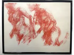 Nus en mouvement by Claude Garache, Lithographie, sold Apr 2024