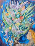 Grand bouquet à l'enfant by Édouard Goerg, 1942, Gouache, sold Apr 2026