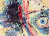 Composition sans titre by Jean Rustin, 1961, Aquarelle et encre signée et datée en bas à gauche, sold Nov 2017