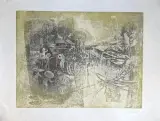 Village près d'un fleuve by Dang Lebadang, Lithographie, sold Jul 2026