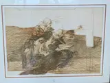 Le peintre à son chevalet by Claude Weisbuch, Lithographie sur papier, sold Jul 2026
