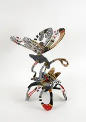 Papillon by Dorit Levinstein, Bronze peint, sold Jun 2026