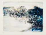 Untitled by Zao Wou-ki, 1968, lithograph on Rives paper, sold Apr 2025