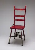 Chair #10 by Joseph Hector Yvon Fafard, bronze and wood, sold Mar 2025