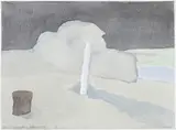 Cove, Chepstow, P.E.I. by Toni Onley, 1974, watercolour on paper, sold Mar 2025