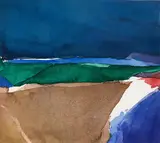 Untitled by Gordon A. Smith, watercolour on paper, sold Mar 2025