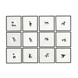 Set of Twelve Sheep Photogravures by S. Christian Rolel, Each a photogravure on paper, sold Aug 2026