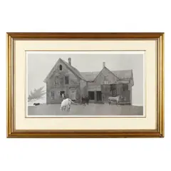 Open House by Andrew Wyeth, Collotype in colors, sold Jul 2026