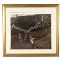 Jacklight by Andrew Wyeth, Collotype in colors, sold Jul 2026