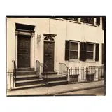 Gay Street, #14-16, Greenwich Village, Manhattan by Berenice Abbott, Gelatin silver print, sold Jul 2026