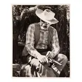 Cowboy in the Sun by Vivian Maier, Gelatin silver print, sold Jul 2026