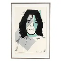 Mick Jagger (F. & S. II.138) by Andy Warhol, Screenprint in colors on Arches Aquarelle paper, sold Jul 2026
