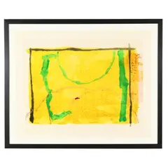 Untitled (1982) by Ray Parker, Monoprint on rag paper, sold Jul 2026