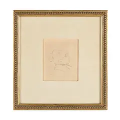 Berthe Morisot by Pierre-Auguste Renoir, Etching on laid paper, sold Jul 2026