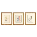 Three Wood Engravings from the Divine Comedy by Salvador Dalí, Each a wood engraving in colors, sold Jul 2026