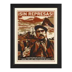 180 South (Sin Represas!) , Signed by Patagonia Founder Yvon Chouinard by Shepard Fairey, Silkscreen print in colors, sold Jul 2026