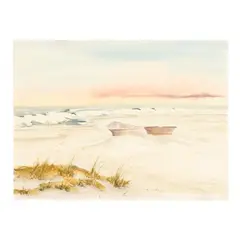 Shoreline Sentinel by Nancy Tuttle May, Watercolor on paper, sold Jul 2026