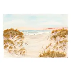 Fall Dunes - High Tide by Nancy Tuttle May, Watercolor on paper, sold Jul 2026
