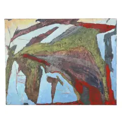 Ancient Cycle by Herb Jackson, Acrylic and acrylic gesso on canvas, sold Jul 2026