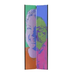 Big Daddy and Momma by George Bireline, Oil on foam core within painted strip frame, sold Jul 2026