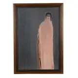 Standing Figure by Zoey Brookshire, Acrylic on heavy paper, sold Jul 2026
