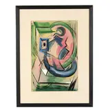 L'interdit by Ola Maie Foushee, Watercolor and whitening on paper, sold Jul 2026
