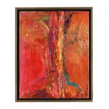 Heat Shimmer by Jillian Goldberg, Oil and mixed media on canvas, sold Jul 2026