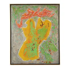 Untitled by Samuel Rosenberg, Oil on canvas, sold Jul 2026