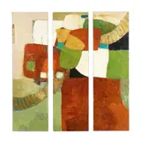 Flyboy (a triptych) by Zivana Gojanovic, Oil on canvas, sold Jul 2026