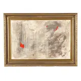 Abstract Painting by Louis Shields, Mixed media on canvas, sold Jul 2026