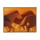 Running Horses by Terry Samples, Acrylic on canvas, sold Jul 2026