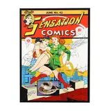Sensation Comics by Bernard Martin, Oil, sold Jul 2026
