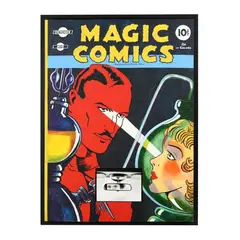 Magic Comics by Bernard Martin, Oil, sold Jul 2026