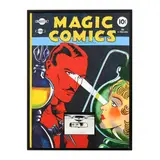 Magic Comics by Bernard Martin, Oil, sold Jul 2026