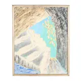 Outlook from a Secret Cave by Sylvia Carewe, Oil on Masonite, sold Jul 2026