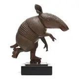 Armadillo on Roller Skates by Sergio Bustamante, Patinated bronze, sold Jul 2026