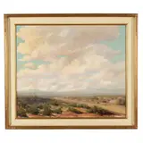 Desert Distance by Hurlstone Fairchild, Oil on canvas, sold Jul 2026