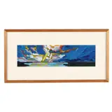 Outer Banks Sunset by William Spencer, Acrylic on paper, sold Jul 2026