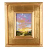 Sunset by Thomas DeDecker, Oil on panel, sold Jul 2026