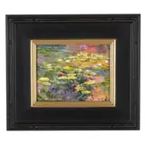 Lily Pond by Thomas DeDecker, Oil on panel, sold Jul 2026