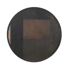 Tondo by Jean-Pierre Pincemin, circa 1970, Acrylique sur bois, sold Oct 2015